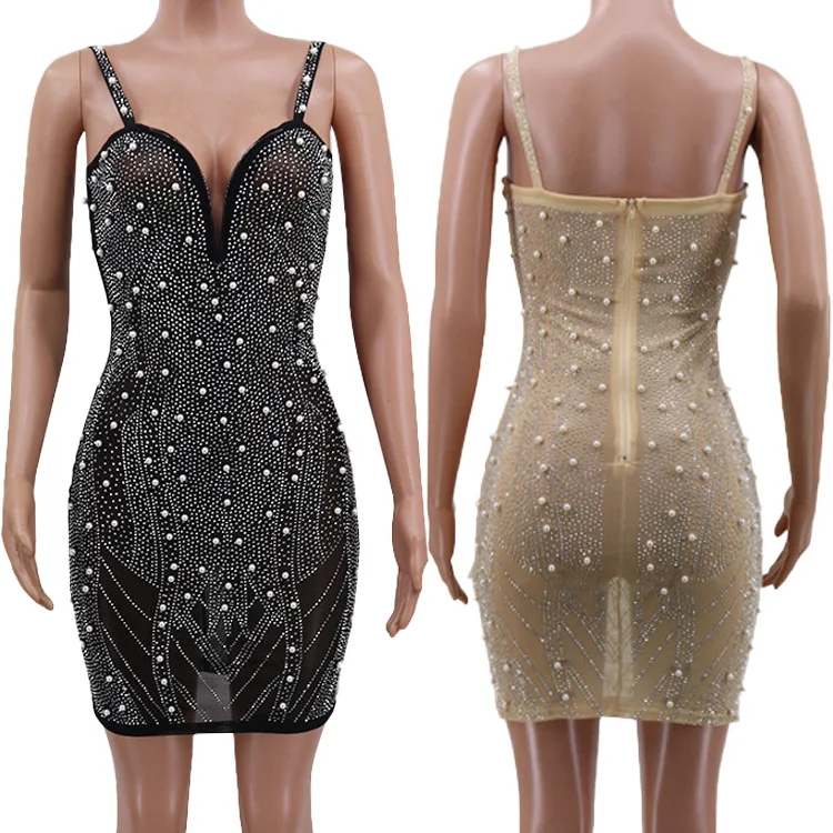 2021 Summer New Fashion Rhinestone Sexy Mini Sling Dress Hedging Hot Rhinestone Pencil Skirt Black Dress Women Above Knee Mini
2021 Summer New Fashion Rhinestone Sexy Mini Sling Dress Hedging Hot Rhinestone Pencil Skirt Black Dress Women Above Knee Mini