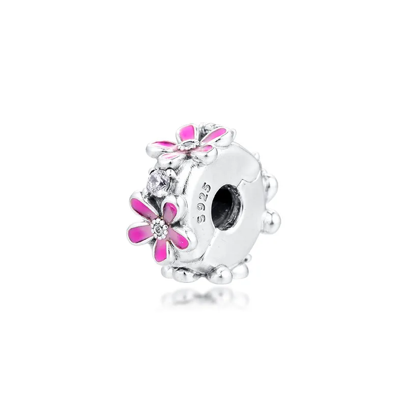 Pink Daisy Flower Clip Fit Charm Bracelet Femme 925 Sterling Silver Beads for Jewelry Making New 2020 Spring Kralen Jewellery
Pink Daisy Flower Clip Fit Charm Bracelet Femme 925 Sterling Silver Beads for Jewelry Making New 2020 Spring Kralen Jewellery