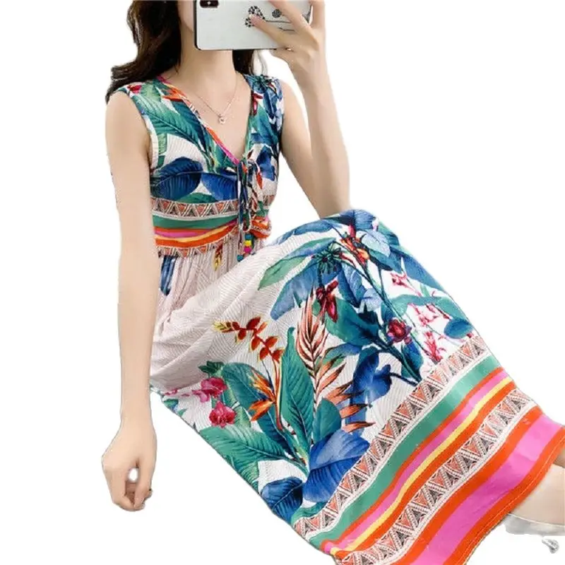 Платья для женщин, модные летние повседневные женские платья 2021, богемное хлопковое шелковое платье, длинное шелковое платье из хлопка с цв...
Платья для женщин, модные летние повседневные женские платья 2021, богемное хлопковое шелковое платье, длинное шелковое платье из хлопка с цв...