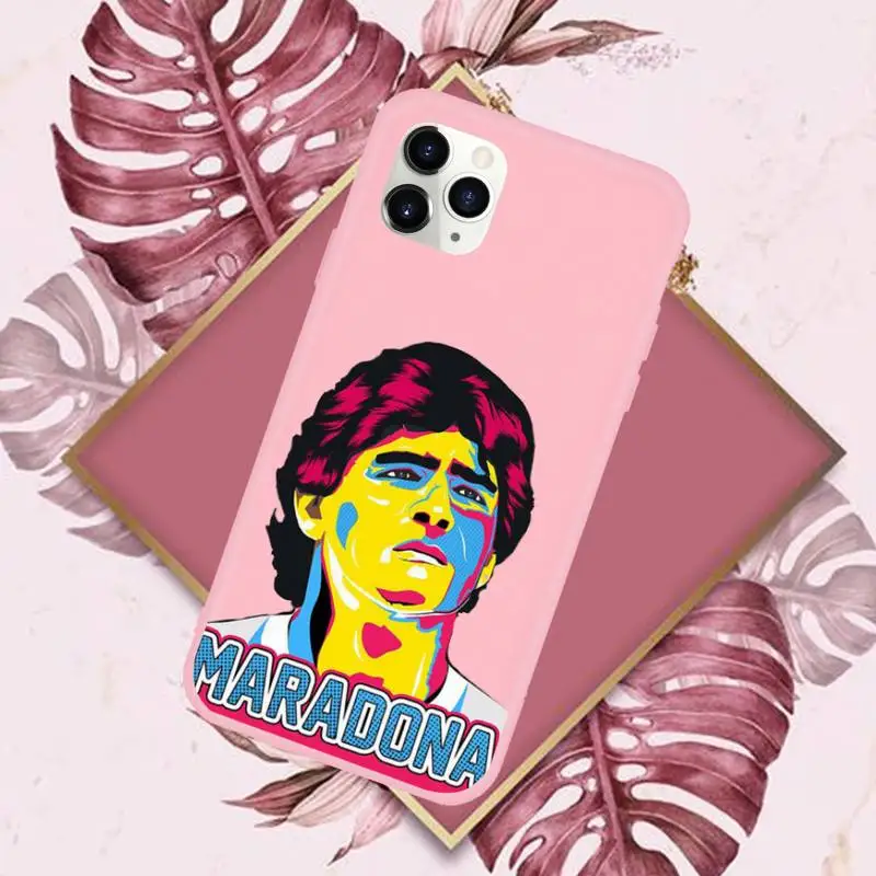 caetoon Maradona Phone Case Pink Candy Color for iPhone 11 12 mini pro XS MAX 8 7 6 6S Plus X SE 2020 XR
caetoon Maradona Phone Case Pink Candy Color for iPhone 11 12 mini pro XS MAX 8 7 6 6S Plus X SE 2020 XR