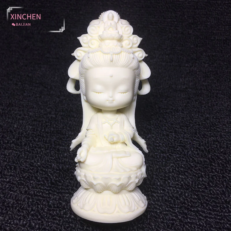 Миниатюрная модель фотообои Bodhisattva с мультяшной версией, современное искусство Гуаньинь, статуя для украшения дома
Миниатюрная модель фотообои Bodhisattva с мультяшной версией, современное искусство Гуаньинь, статуя для украшения дома