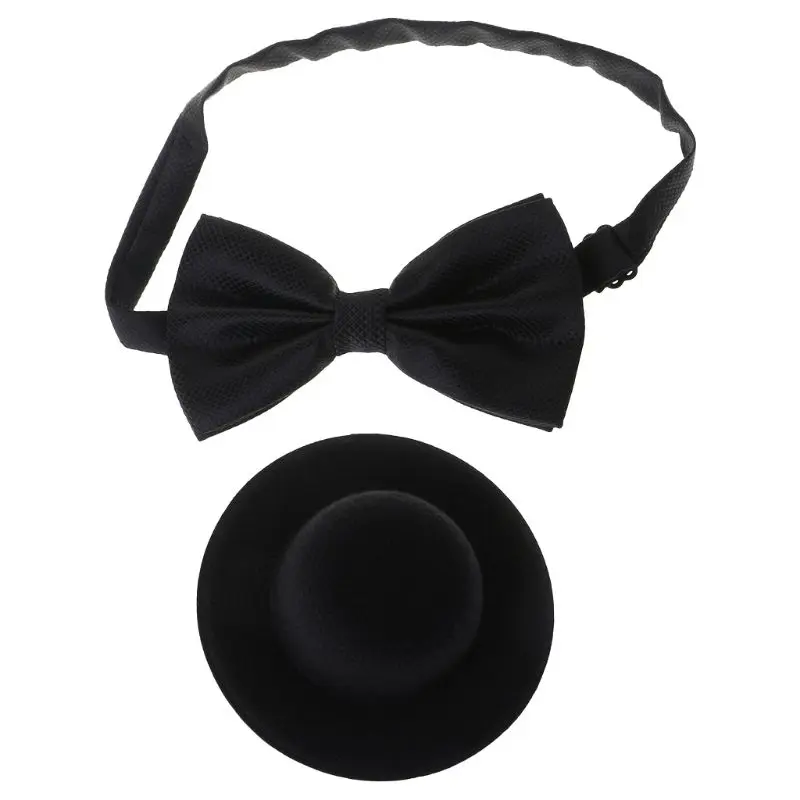 57BF 1 Set Baby Hat Bowtie Cap Tie Photography Costume Cosplay Newborn Photo Commemorative Memorial Props DIY Decoration Funny 
57BF 1 Set Baby Hat Bowtie Cap Tie Photography Costume Cosplay Newborn Photo Commemorative Memorial Props DIY Decoration Funny