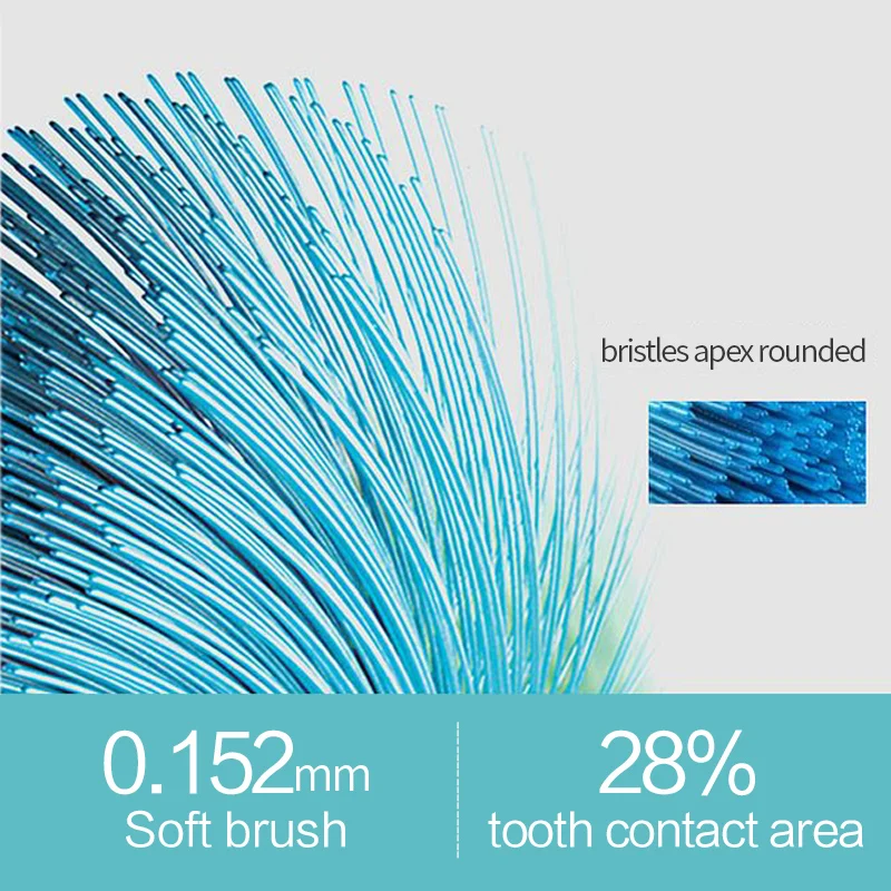 BORUI Sonic Electric Toothbrush USB Wireless Charge IPX7 DuPont Ultrasonic Automatic Smart Tooth Brush Base Waterproof
BORUI Sonic Electric Toothbrush USB Wireless Charge IPX7 DuPont Ultrasonic Automatic Smart Tooth Brush Base Waterproof