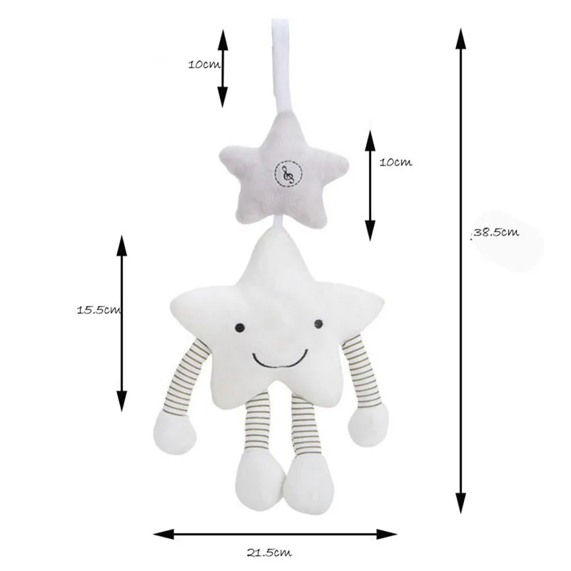 Infant wind chimes Baby Infant Rattles Plush Pentagr Stroller Hanging Bell Play Toys Doll Soft Bed zabawki dla niemowlak #4AA14
Infant wind chimes Baby Infant Rattles Plush Pentagr Stroller Hanging Bell Play Toys Doll Soft Bed zabawki dla niemowlak #4AA14