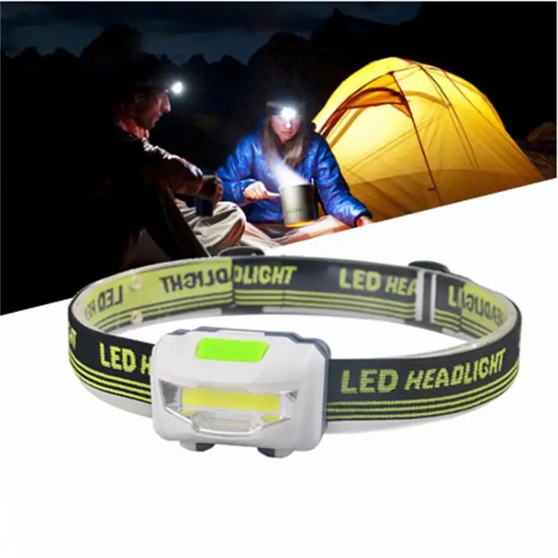 Topcom Mini 3W COB LED Headlamp 3 Modes Waterproof Headlight Head Flashlight Torch Lanterna For Outdoor Camping Night Fishing | Освещение