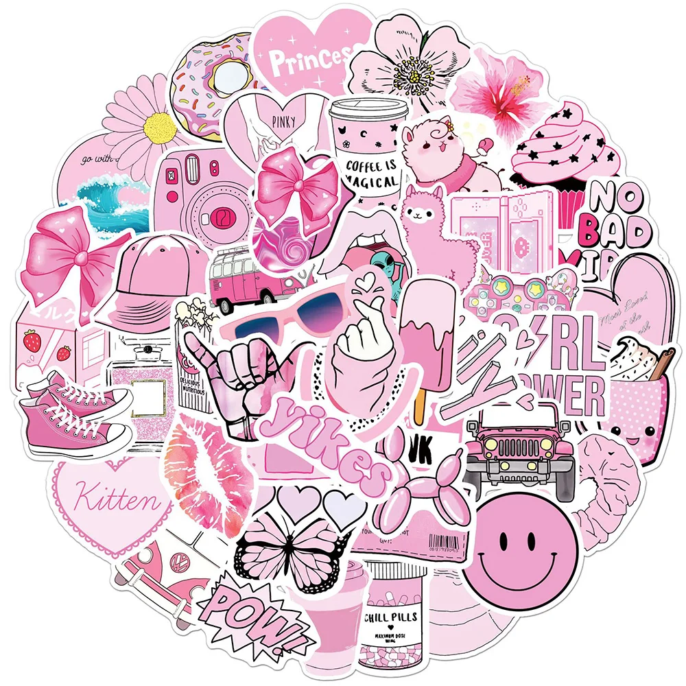 10/30/50PCS Cute Funny Pink Vsco Girl Graffiti Stickers Aesthetic Decals DIY Laptop Phone Car Scrapbook Cartoon Sticker Kids Toy
10/30/50PCS Cute Funny Pink Vsco Girl Graffiti Stickers Aesthetic Decals DIY Laptop Phone Car Scrapbook Cartoon Sticker Kids Toy