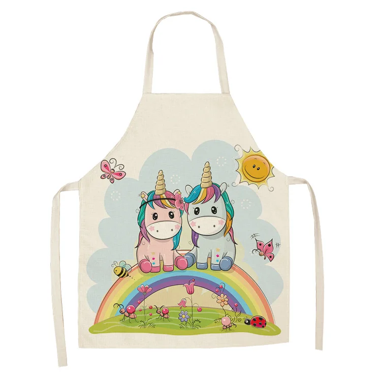 1pcs/lot Cartoon unicorn 68x55cm apron men and women household sleeveless cotton linen apron baking kitchen cooking accessories
1pcs/lot Cartoon unicorn 68x55cm apron men and women household sleeveless cotton linen apron baking kitchen cooking accessories