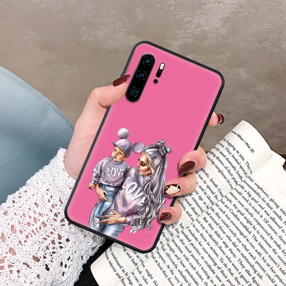 Cartoon fashionable mom Phone Case For Huawei P Mate Smart 10 20 30 40 Lite Z 2019 Pro black Shell Painting Funda Pretty Hoesjes
Cartoon fashionable mom Phone Case For Huawei P Mate Smart 10 20 30 40 Lite Z 2019 Pro black Shell Painting Funda Pretty Hoesjes
