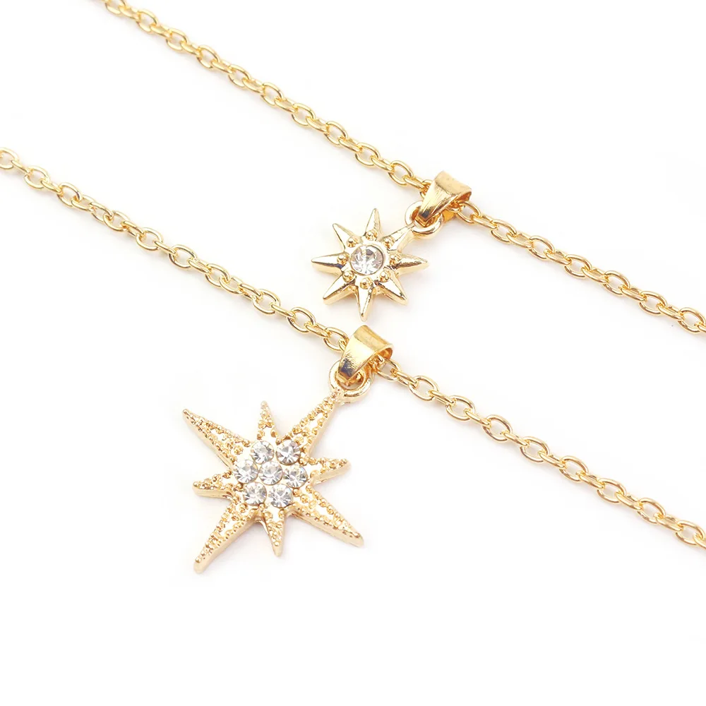 JUMPLIM Fashion Jewelry Geometric Sun Shaped Alloy Pendant Fashion Retro Necklace For Women Pendant Multi-Layer Choker
JUMPLIM Fashion Jewelry Geometric Sun Shaped Alloy Pendant Fashion Retro Necklace For Women Pendant Multi-Layer Choker