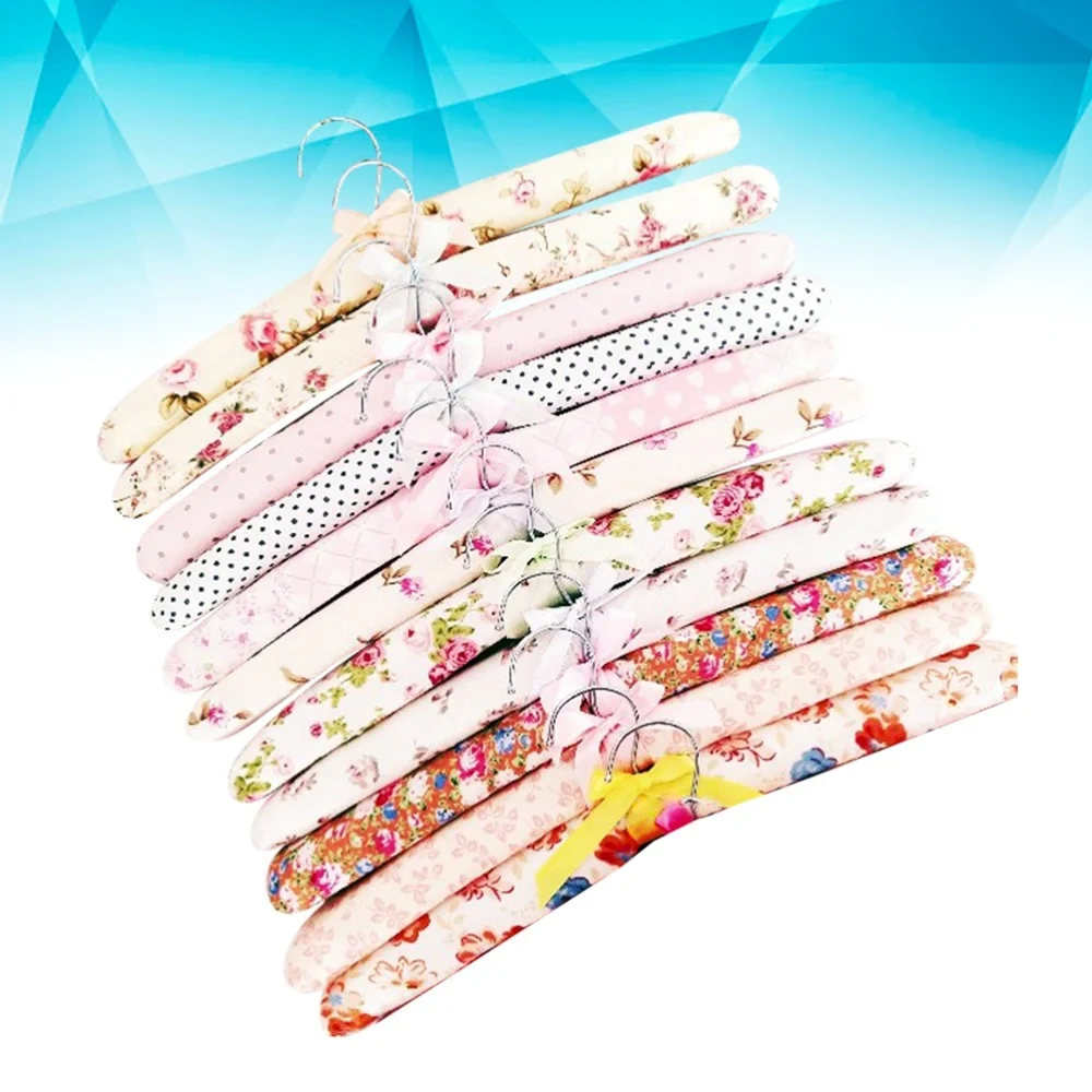 10pcs Flower Cloth Non-slip Wood Hangers Pastoral Cloth Hanger Non-Slip Clothes Hangers Drying Rack for Clothes Mixed Color(Rand
10pcs Flower Cloth Non-slip Wood Hangers Pastoral Cloth Hanger Non-Slip Clothes Hangers Drying Rack for Clothes Mixed Color(Rand