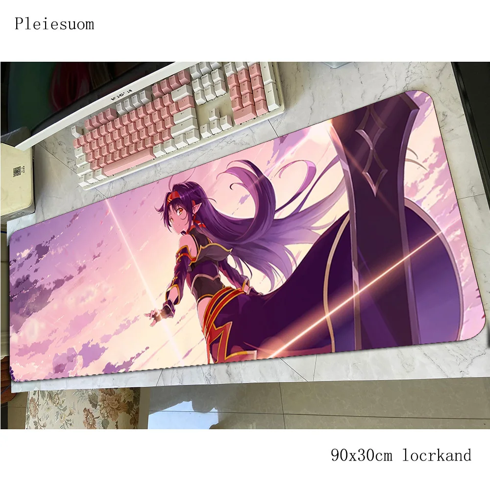 sao mousepad 900x300x4mm Halloween Gift Computer mouse mat gamer gamepad pc big gaming mousemat desk pad office padmouse
sao mousepad 900x300x4mm Halloween Gift Computer mouse mat gamer gamepad pc big gaming mousemat desk pad office padmouse
