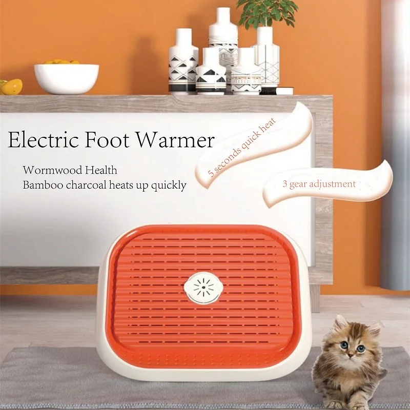 Single Foot Warmer Energy-Saving Quick-Heating Household Electric Fire Barrel Heater Office Foot Warmer Roast Fire Barrel Small
Single Foot Warmer Energy-Saving Quick-Heating Household Electric Fire Barrel Heater Office Foot Warmer Roast Fire Barrel Small