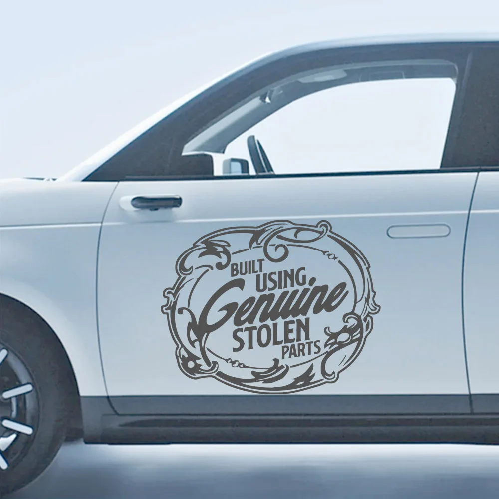 Free shipping Built Using Genuine Stolen Parts Car Sticker Beautiful Car Stickers Vinyl Decal Personality Waterproof
Free shipping Built Using Genuine Stolen Parts Car Sticker Beautiful Car Stickers Vinyl Decal Personality Waterproof