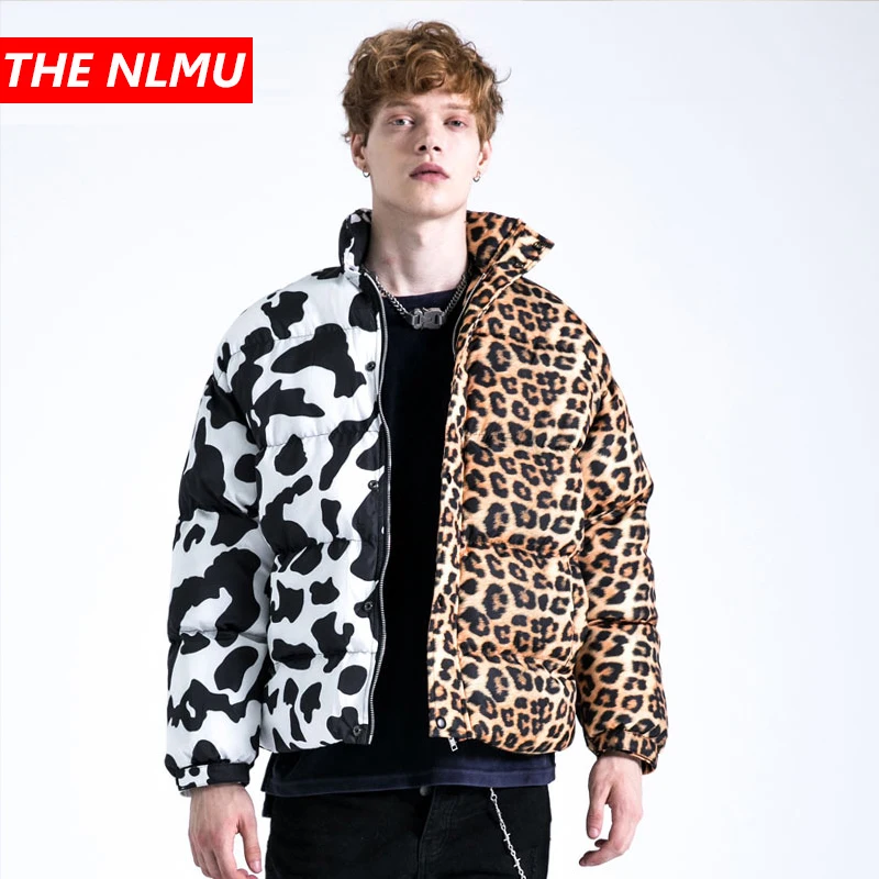 2021 Winter Hip Hop Parka Jacket Mens Streetwear Patchwork Leopard Printed Jacket Harajuku Cotton Padded Coat Warm Outwear WQ778
2021 Winter Hip Hop Parka Jacket Mens Streetwear Patchwork Leopard Printed Jacket Harajuku Cotton Padded Coat Warm Outwear WQ778