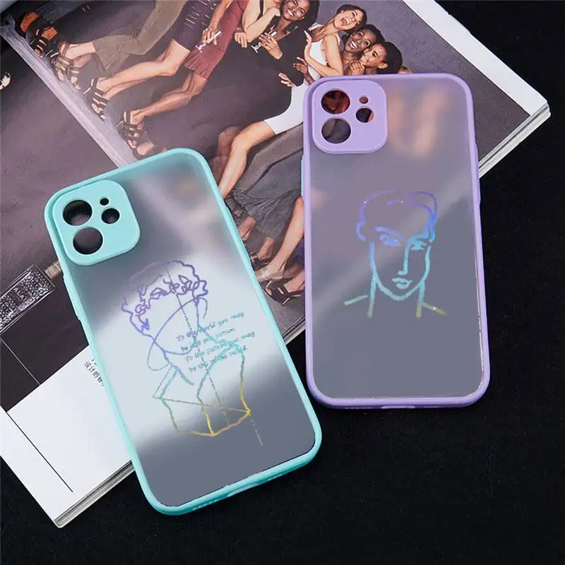 Sexy character lines Color simple Phone Case matte transparent For iphone 7 8 11 12 13 plus mini x xs xr pro max cover
Sexy character lines Color simple Phone Case matte transparent For iphone 7 8 11 12 13 plus mini x xs xr pro max cover