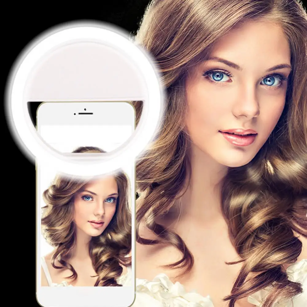 Hot Sales Portable Clip On Phone LED Ring Flash Fill Light for Selfie Live Stream
Hot Sales Portable Clip On Phone LED Ring Flash Fill Light for Selfie Live Stream