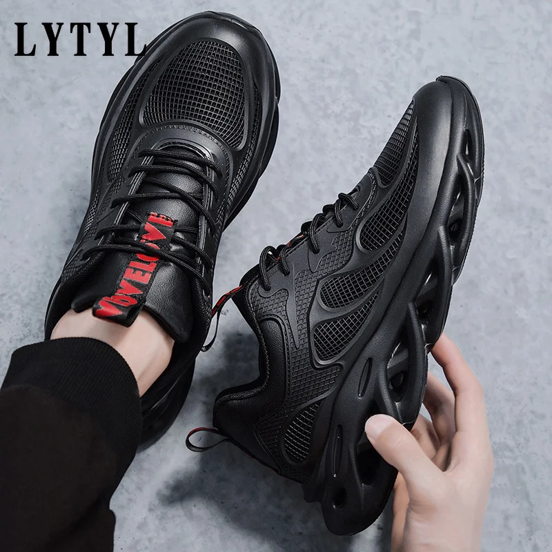 Summer Men's Sneakers Shoes Blade Cushioning Sports Shoes Breathable Mesh Tennis Shoes for Men Shoes jogging B20-544 
Summer Men's Sneakers Shoes Blade Cushioning Sports Shoes Breathable Mesh Tennis Shoes for Men Shoes jogging B20-544