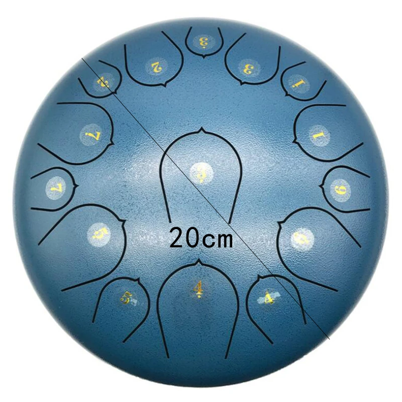 6 Inch Mini Drum 8 Tone Steel Tongue Drum Percussion Instrument With Drumsticks Can Produce A Clean Ethereal Buddha-Like Sound
6 Inch Mini Drum 8 Tone Steel Tongue Drum Percussion Instrument With Drumsticks Can Produce A Clean Ethereal Buddha-Like Sound