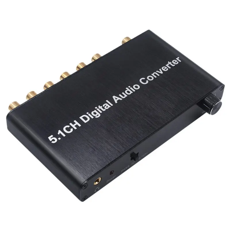 AABB-5.1ch цифровой аудио конвертер DTS/AC3 Dolby декодирование SPDIF вход в 5 1 | Электроника