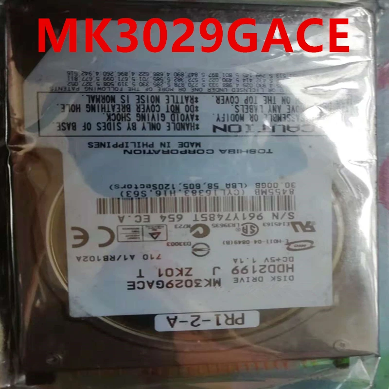 90% новый оригинальный HDD для Toshiba 30 Гб 2,5 дюйма IDE 8 Мб 5400 об/мин для внутреннего HDD для ноутбука HDD для MK3029GACE
90% новый оригинальный HDD для Toshiba 30 Гб 2,5 дюйма IDE 8 Мб 5400 об/мин для внутреннего HDD для ноутбука HDD для MK3029GACE