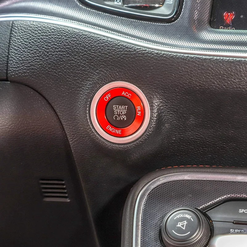 Engine Start Stop Button Knob Trim For Dodge Challenger 2015-2019 Interior Accessories
Engine Start Stop Button Knob Trim For Dodge Challenger 2015-2019 Interior Accessories