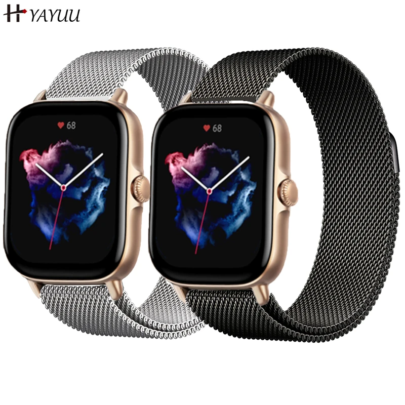 Yayuu 20/22 мм ремешок для часов Amazfit GTS/2e/GTS 2/GTR 3/3 Pro 42 мм/47 мм/Stratos 2/3 металлический браслет для Amazfit Bip
Yayuu 20/22 мм ремешок для часов Amazfit GTS/2e/GTS 2/GTR 3/3 Pro 42 мм/47 мм/Stratos 2/3 металлический браслет для Amazfit Bip
