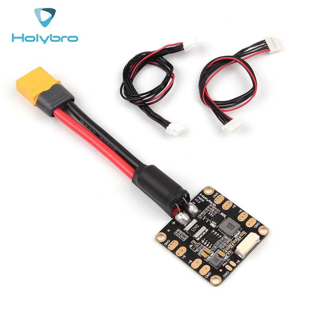 Holybro 10S Micro Lipo Power Module PM06 v2 With UBEC VI Sensor 5V 3A 7-42V Flight Control Spare Part for Quadcopter FPV Drone
Holybro 10S Micro Lipo Power Module PM06 v2 With UBEC VI Sensor 5V 3A 7-42V Flight Control Spare Part for Quadcopter FPV Drone