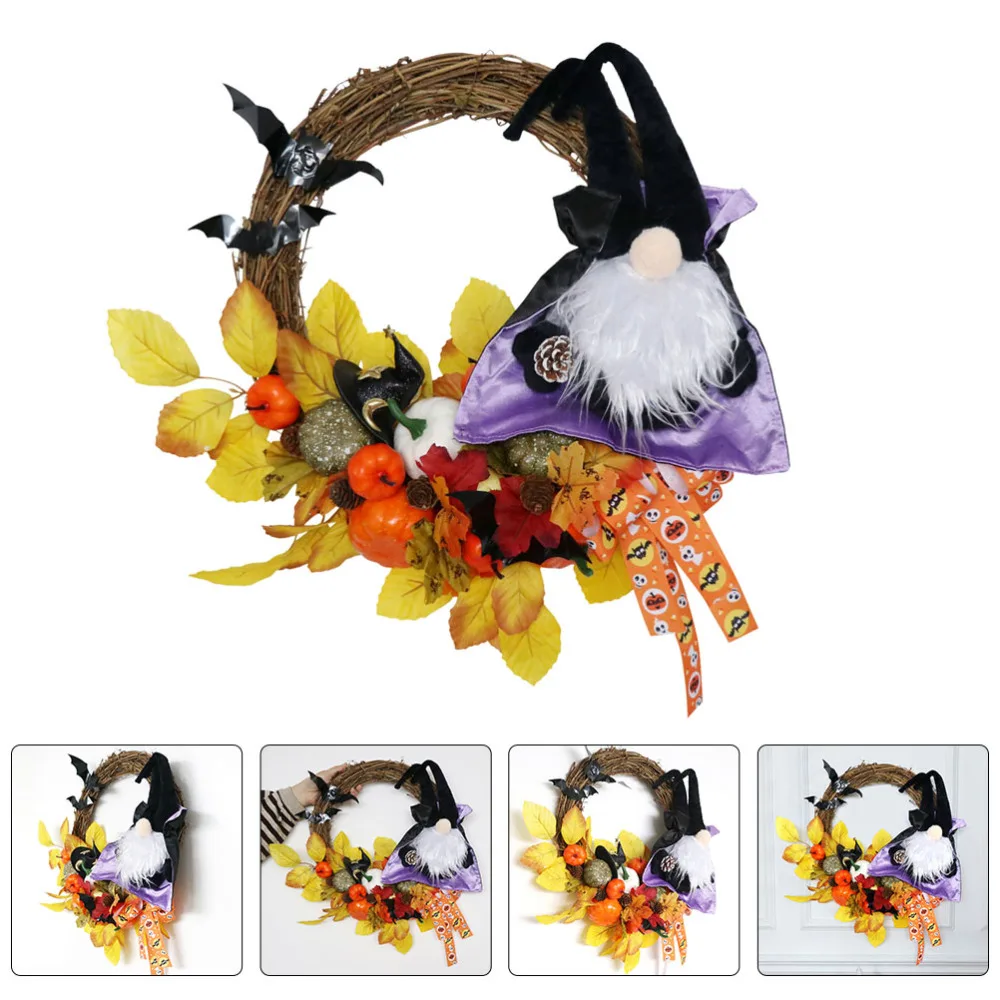 1pc Door Hanging Wreath Decorative Pendant Home Decoration (Colorful) 
1pc Door Hanging Wreath Decorative Pendant Home Decoration (Colorful)