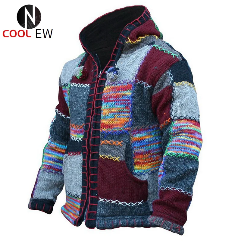 Свитер с капюшоном, вязаный мужской кардиган, пальто, зимняя одежда, верхняя одежда в европейском стиле, винтажные мужские толстовки, свитер...
Свитер с капюшоном, вязаный мужской кардиган, пальто, зимняя одежда, верхняя одежда в европейском стиле, винтажные мужские толстовки, свитер...