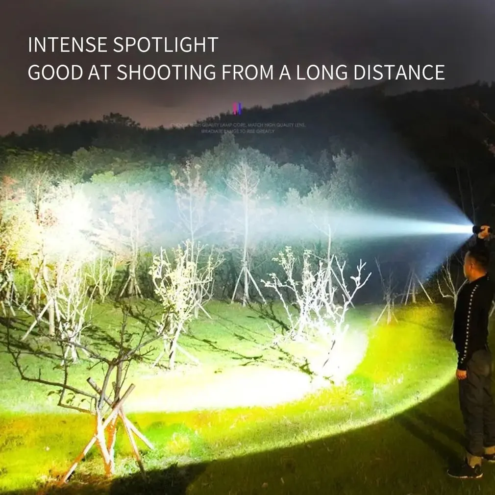 Самый яркий светодиодный тактический Водонепроницаемый фонарик XHP90.3, 3 режима освещения, масштабируемые охотничьи фонари для кемпинга на ... 
Самый яркий светодиодный тактический Водонепроницаемый фонарик XHP90.3, 3 режима освещения, масштабируемые охотничьи фонари для кемпинга на ...