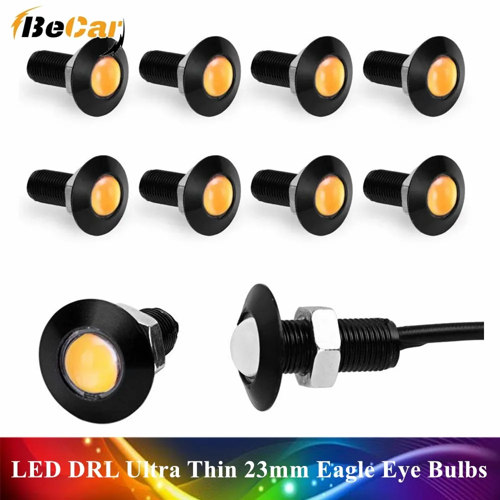 Car Ultra Thin 18/23mm LED DRL Eagle Eye Bulbs Waterproof Daytime Running Lighting Kit Car Motor Interior Exterior DIY Light
Car Ultra Thin 18/23mm LED DRL Eagle Eye Bulbs Waterproof Daytime Running Lighting Kit Car Motor Interior Exterior DIY Light