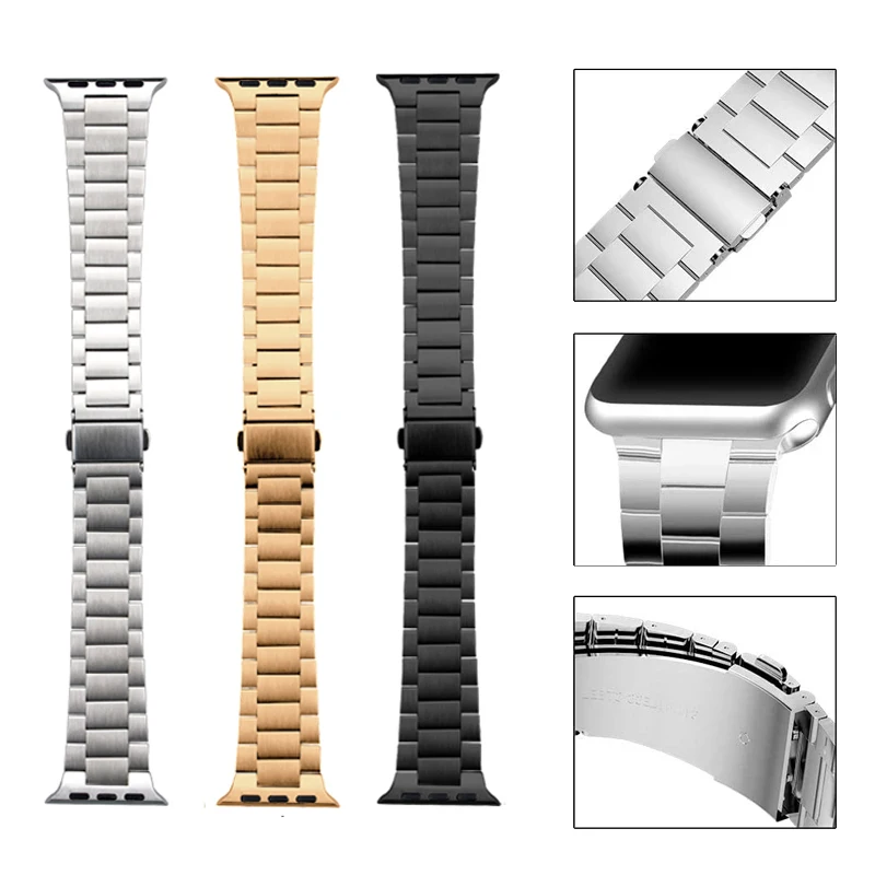 Stainless Steel Metal Band For Apple Watch 7 6 5 4 3 SE 40mm 38mm 45mm 44mm Slim Luxury Strap iWatch Series Bracelet Accessories
Stainless Steel Metal Band For Apple Watch 7 6 5 4 3 SE 40mm 38mm 45mm 44mm Slim Luxury Strap iWatch Series Bracelet Accessories