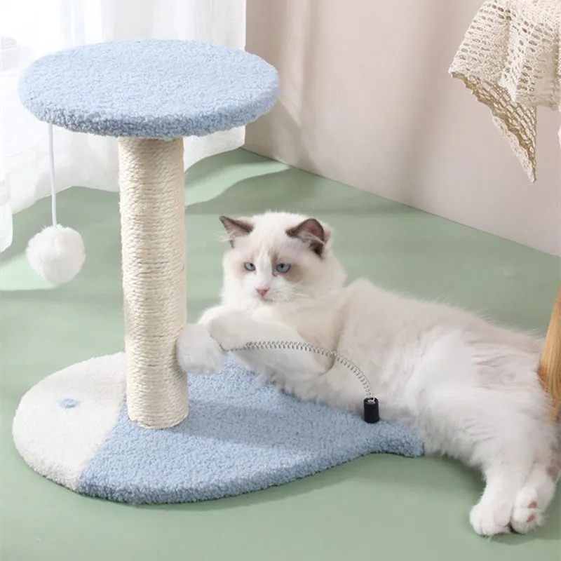 Cat Scratcher Cat Climbing Frame Scratching Post for Cats Furniture Jump Exercise Cats Scratchers with Plush Balls Pet Products
Cat Scratcher Cat Climbing Frame Scratching Post for Cats Furniture Jump Exercise Cats Scratchers with Plush Balls Pet Products