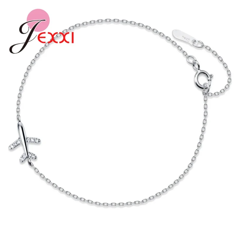 New Fashion Airplane Necklaces For Women 925 Sterling Silver Statement Pendant Necklace Bracelet Birthday Gift
New Fashion Airplane Necklaces For Women 925 Sterling Silver Statement Pendant Necklace Bracelet Birthday Gift