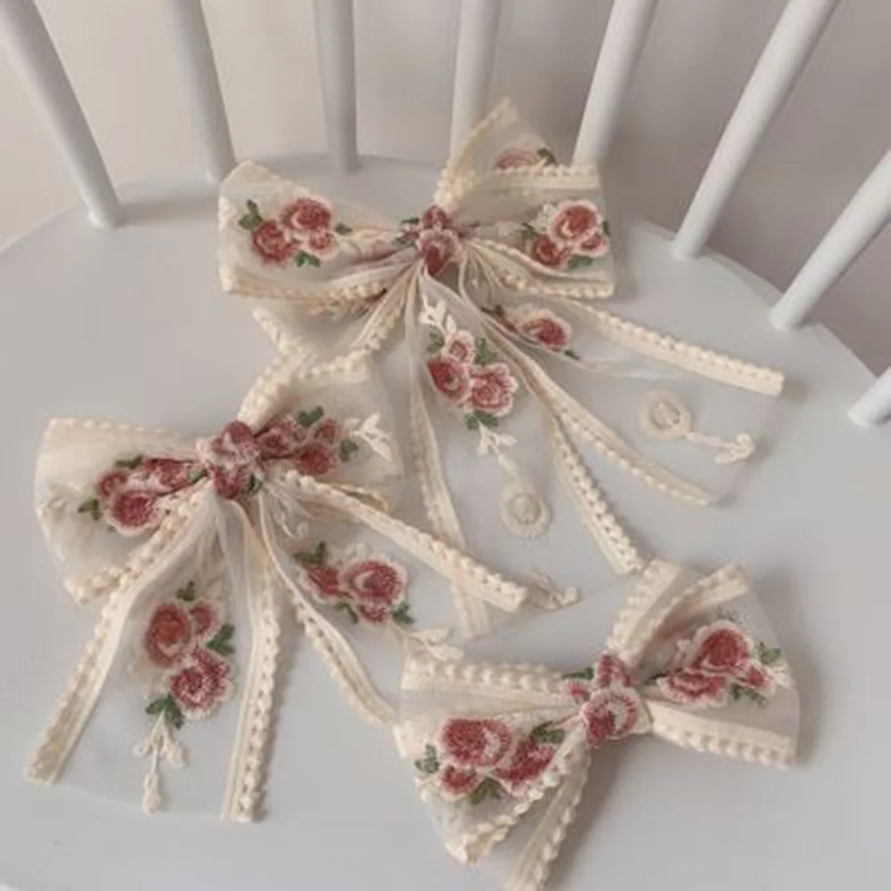 Ретро Фея вышитые кружевные большие галстуки-бабочки заколки Милая тканевая лента Bb заколки невидимки для волос Элегантные платья для дево...
Ретро Фея вышитые кружевные большие галстуки-бабочки заколки Милая тканевая лента Bb заколки невидимки для волос Элегантные платья для дево...