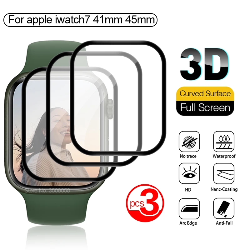 3D изогнутая керамическая мягкая защитная пленка 3 шт. для Apple iWatch7 iWatch 7 серия 41 мм 45 мм 41 мм 45 мм 2021 Sceen защита не стекло
3D изогнутая керамическая мягкая защитная пленка 3 шт. для Apple iWatch7 iWatch 7 серия 41 мм 45 мм 41 мм 45 мм 2021 Sceen защита не стекло