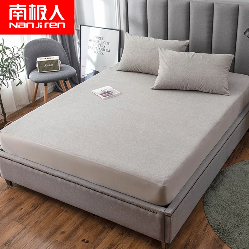 

All Cotton Fitted Sheet One-Piece Waterproof to Prevent Leakage of Urine Thickening Mattress Cover Non-Slip Bedspread