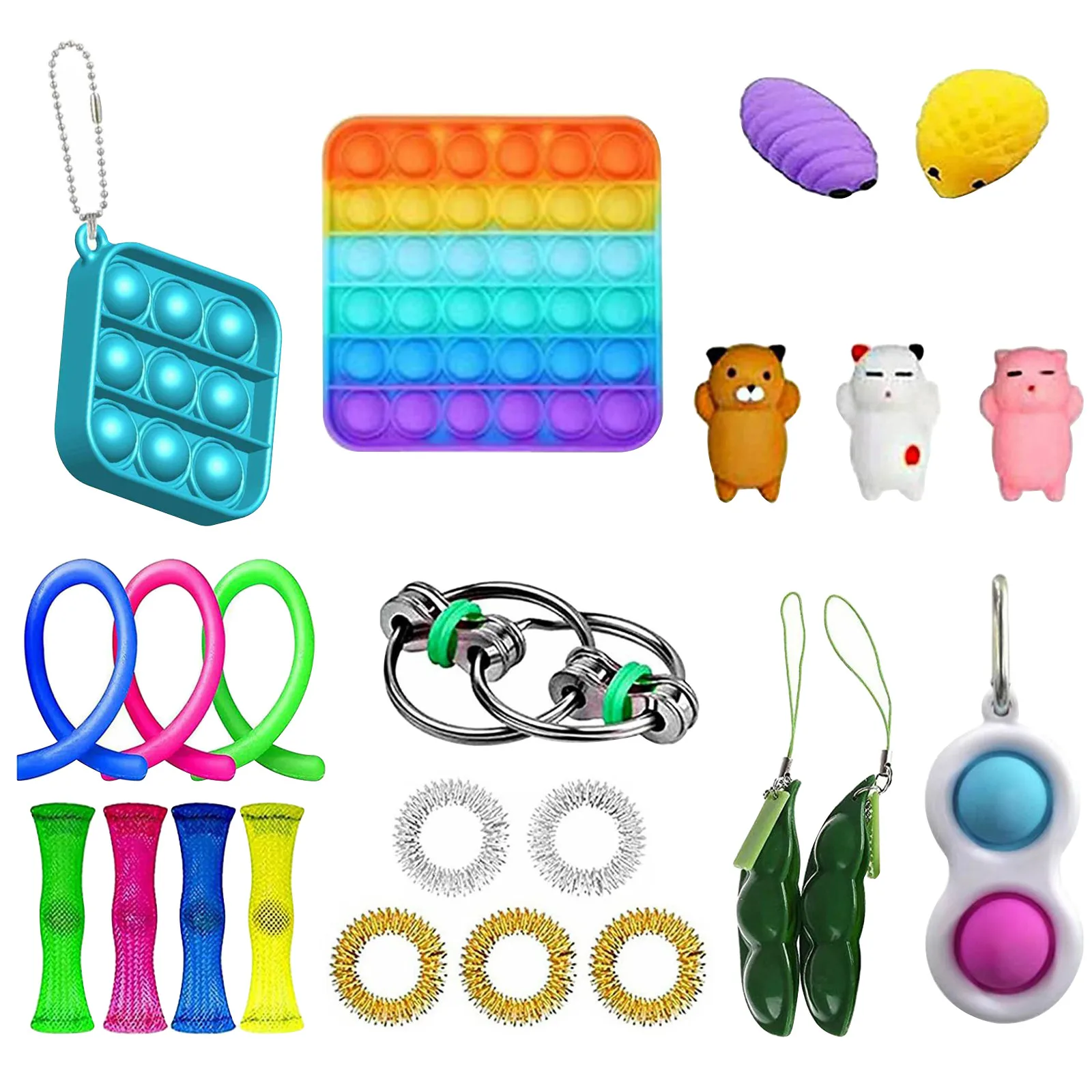 1Set Push Bubble Fidget Toys Anti Stress Set Adult Stress Relief Toy Antistress Sensory Fidget Toys Pack Figet Toy Soft Gift Box
1Set Push Bubble Fidget Toys Anti Stress Set Adult Stress Relief Toy Antistress Sensory Fidget Toys Pack Figet Toy Soft Gift Box