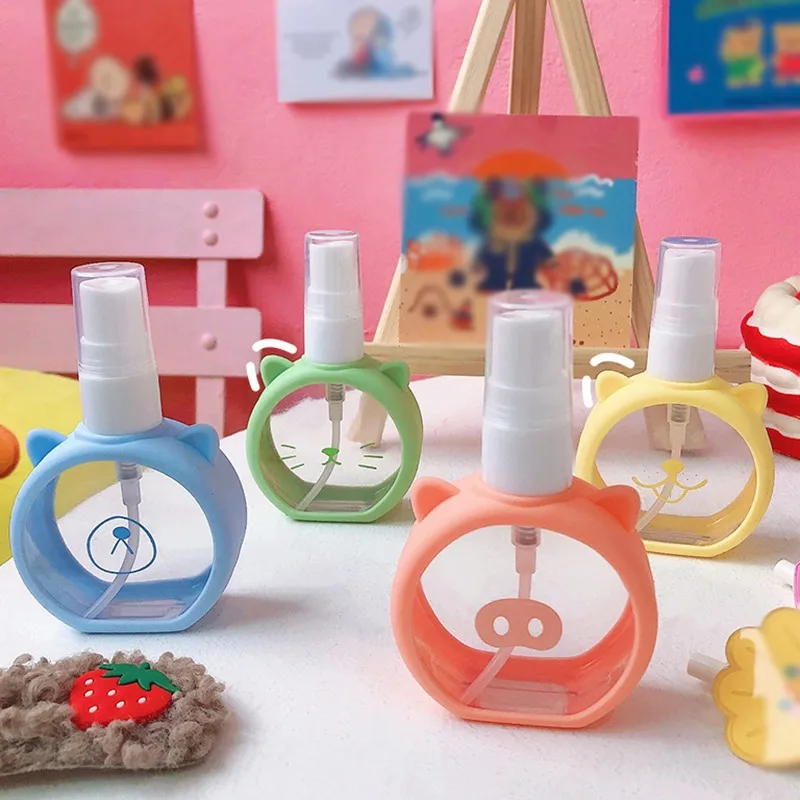 1PC Small Spray Bottle Cartoon Clear Portable Travel Refillable Liquid Spray Bottle Empty Leakproof Squeeze Container Dispenser
1PC Small Spray Bottle Cartoon Clear Portable Travel Refillable Liquid Spray Bottle Empty Leakproof Squeeze Container Dispenser