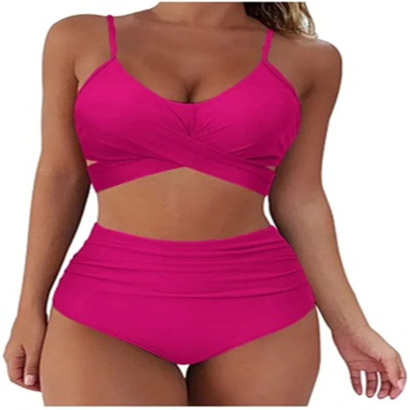Plus Size Hot Sexy Solid Color Bikini Women Swimwear Bandeau Biquini Swimsuit Female Bathing Suit Push Up Bikini Set Beachwear
Plus Size Hot Sexy Solid Color Bikini Women Swimwear Bandeau Biquini Swimsuit Female Bathing Suit Push Up Bikini Set Beachwear