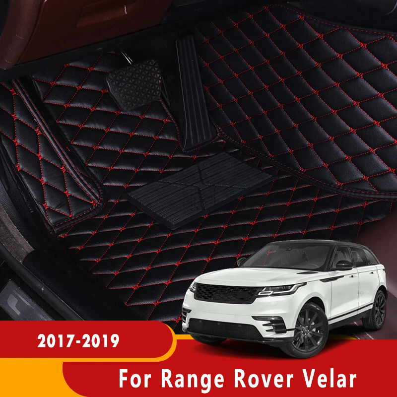 Автомобильные коврики для Range Rover Velar 2017 2018 2019 2020 Авто водонепроницаемые