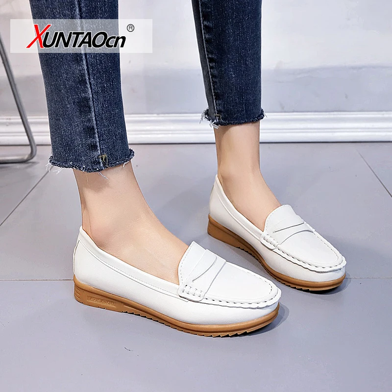2021 Women Flats Ballet Shoes Woman Cut Out Leather Breathable Moccasins Women Boat Shoes Ballerina Ladies Casual Shoes
2021 Women Flats Ballet Shoes Woman Cut Out Leather Breathable Moccasins Women Boat Shoes Ballerina Ladies Casual Shoes