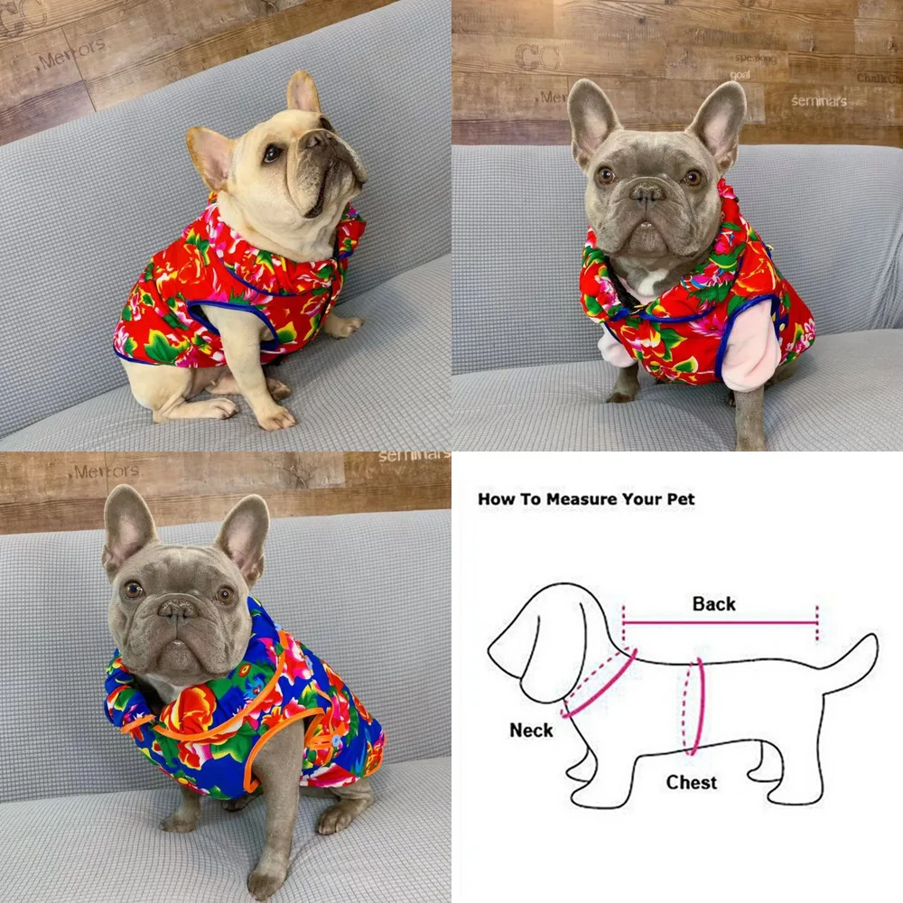 Китайская Новогодняя одежда для домашних животных, зимнее пальто для собак, куртка, костюм Тан, костюм для пуделя, мопса шнауцера, французск...
Китайская Новогодняя одежда для домашних животных, зимнее пальто для собак, куртка, костюм Тан, костюм для пуделя, мопса шнауцера, французск...