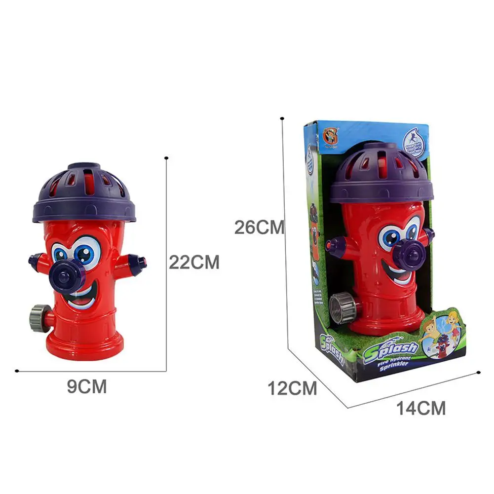 Fire Hydrant Sprinkler Rotating Summer Outdoor Spray Water Toys For Children Gift For Children 
Fire Hydrant Sprinkler Rotating Summer Outdoor Spray Water Toys For Children Gift For Children
