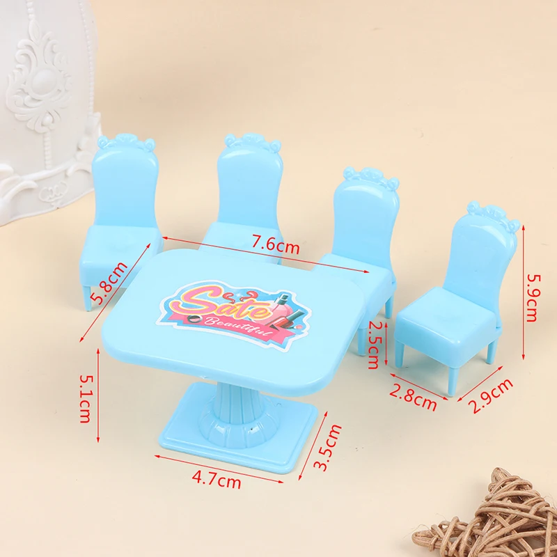 1 Set 1:12 Scale Dollhouse Miniature Furniture Dining Table Chair Model Set Dollhouse
1 Set 1:12 Scale Dollhouse Miniature Furniture Dining Table Chair Model Set Dollhouse