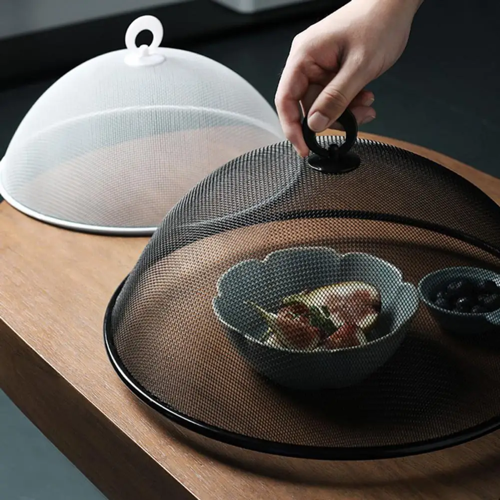 2 Colors Practical Plate Serving Meal Cover Iron Food Cover Reusable for Kitchen
2 Colors Practical Plate Serving Meal Cover Iron Food Cover Reusable for Kitchen