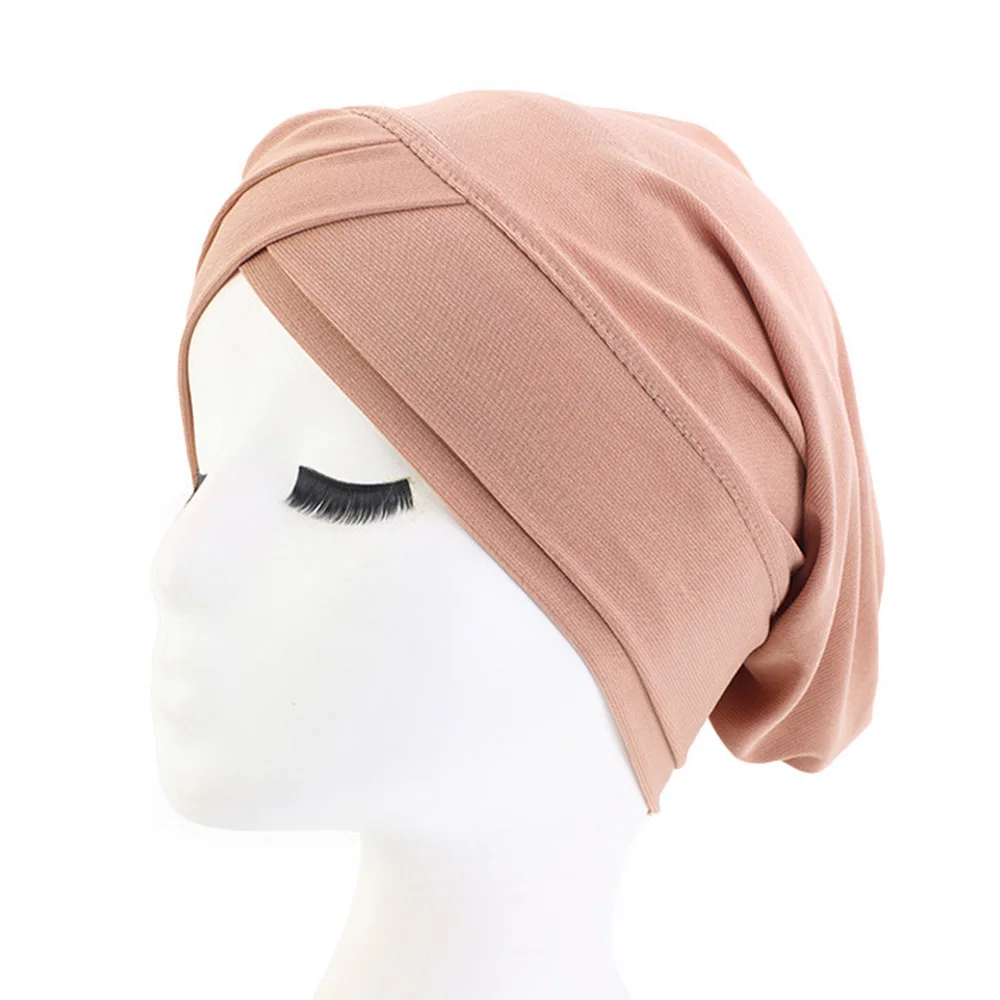 Muslim Turban Women Beanie Soft Solid Colors Girls Headwrap Fashion Hair Accessories
Muslim Turban Women Beanie Soft Solid Colors Girls Headwrap Fashion Hair Accessories