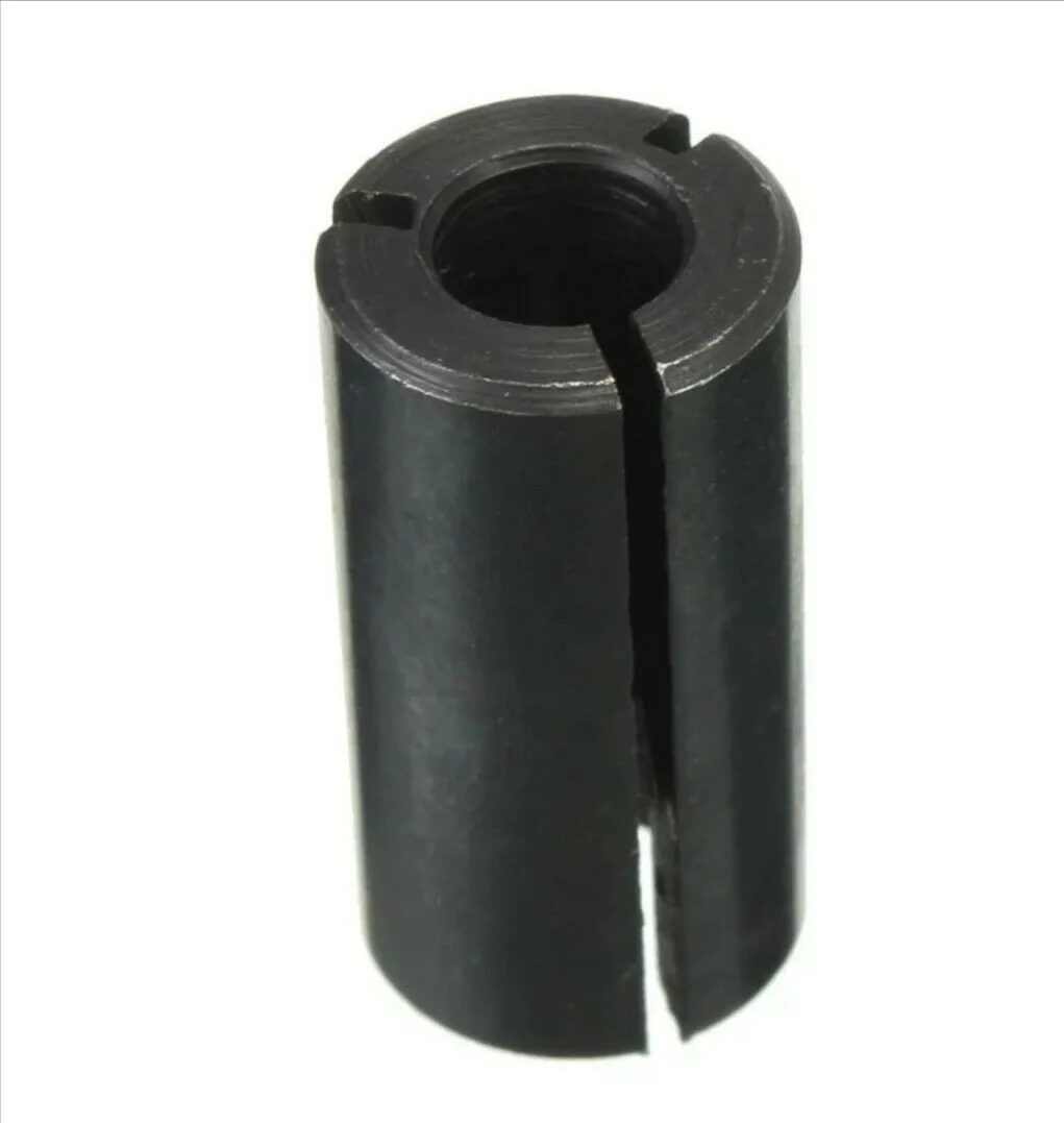 4pcs Milling Cutter Conversion Chuck Large To Small Route Bit Adapter Collet Reducing Sleeve Carbon Steel 12.7mm To 6/6.35/8/10
4pcs Milling Cutter Conversion Chuck Large To Small Route Bit Adapter Collet Reducing Sleeve Carbon Steel 12.7mm To 6/6.35/8/10