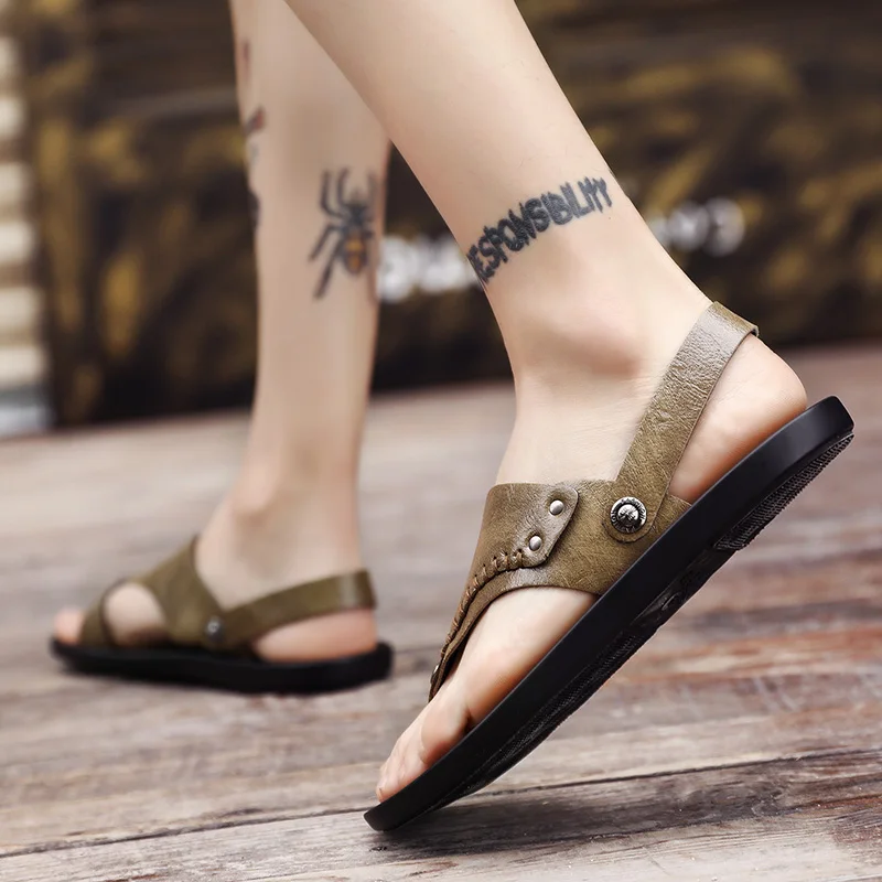 Gladiator Men Sandals Men Leather Sandals Shoes Rubber Sandal Mens Slip On For 39 S Sandalias De Cuero Para Hombre Summer
Gladiator Men Sandals Men Leather Sandals Shoes Rubber Sandal Mens Slip On For 39 S Sandalias De Cuero Para Hombre Summer