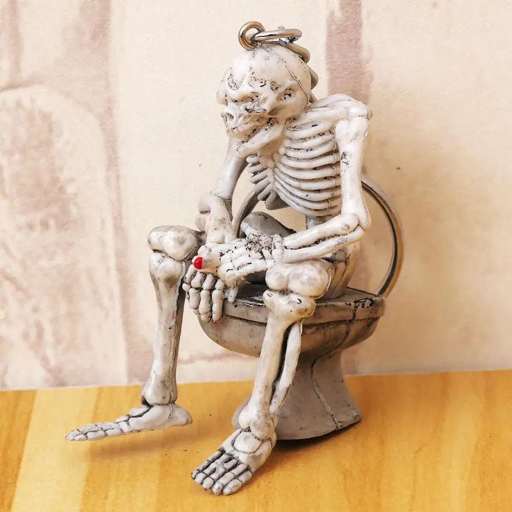 Car Key SEKINEW 1 creative skull toilet Wallet rubber key ring car accessories pendant pendant fun gift
Car Key SEKINEW 1 creative skull toilet Wallet rubber key ring car accessories pendant pendant fun gift